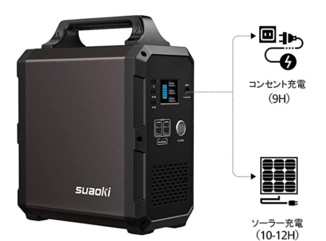 SuaokiG1200充電方法